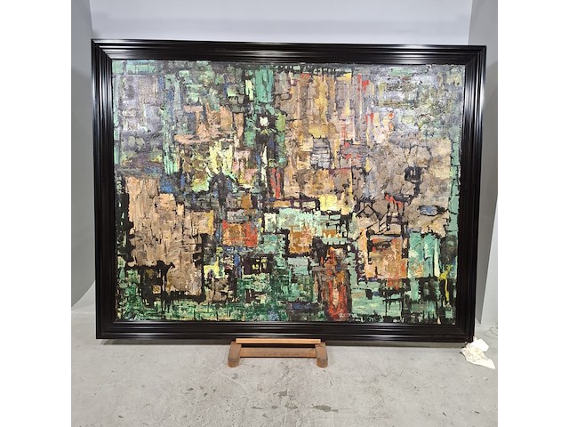 Schilderij, a. oldenhave, de rotstuin - afbeelding 1 van  7