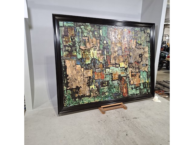 Schilderij, a. oldenhave, de rotstuin - afbeelding 2 van  7