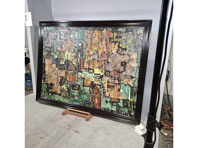 Schilderij, a. oldenhave, de rotstuin - afbeelding 3 van  7