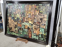 Schilderij, a. oldenhave, de rotstuin - afbeelding 3 van  7