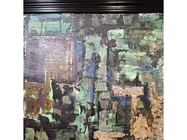 Schilderij, a. oldenhave, de rotstuin - afbeelding 4 van  7