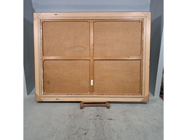 Schilderij, a. oldenhave, de rotstuin - afbeelding 6 van  7