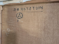 Schilderij, a. oldenhave, de rotstuin - afbeelding 7 van  7