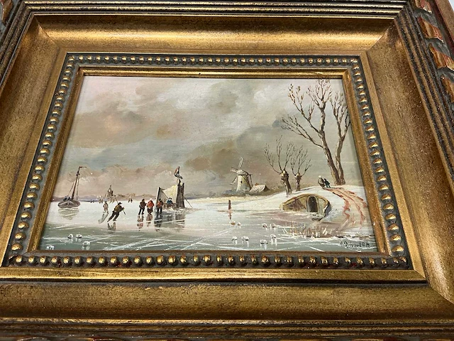 Schilderij a. schouten - afbeelding 2 van  4