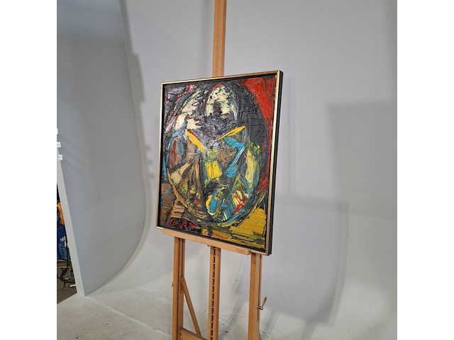 Schilderij, a. v.d. graaf, schoonhoven - afbeelding 3 van  7