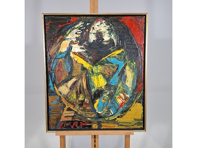 Schilderij, a. v.d. graaf, schoonhoven - afbeelding 4 van  7