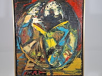 Schilderij, a. v.d. graaf, schoonhoven - afbeelding 4 van  7