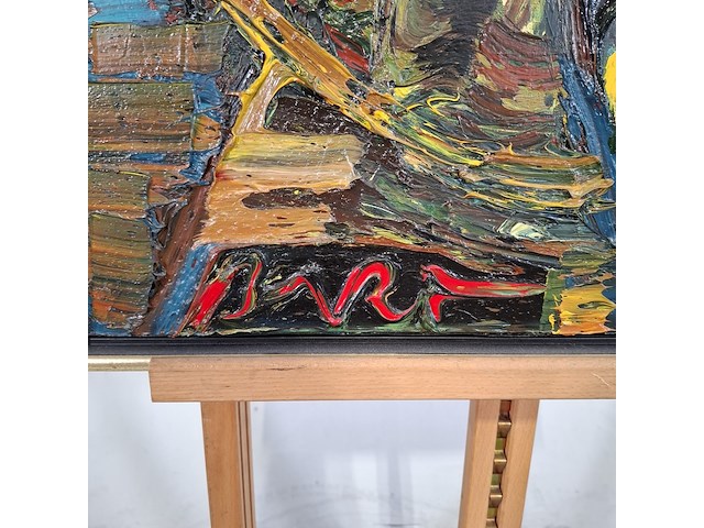 Schilderij, a. v.d. graaf, schoonhoven - afbeelding 5 van  7