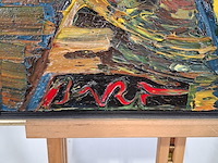 Schilderij, a. v.d. graaf, schoonhoven - afbeelding 5 van  7