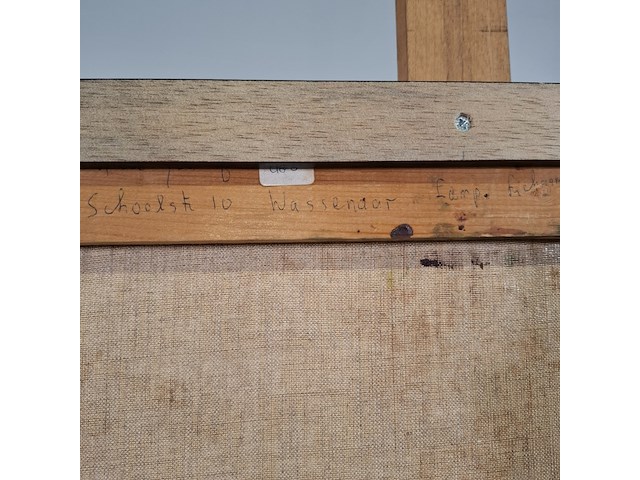 Schilderij, a. v.d. graaf, schoonhoven - afbeelding 7 van  7