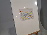 Schilderij, aart kemink, wielrennen - afbeelding 2 van  7