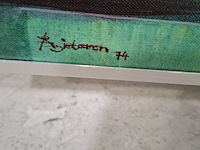 Schilderij, andré dieteren, feestelijk onthaal - afbeelding 7 van  10