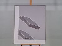 Schilderij, andries jager, absorptie , 1983 - afbeelding 1 van  8
