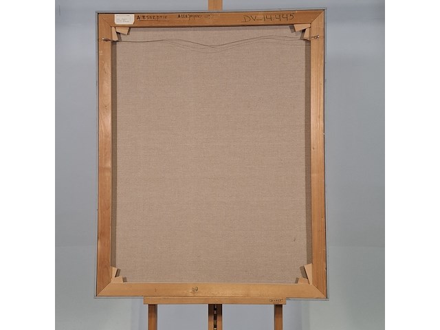 Schilderij, andries jager, absorptie , 1983 - afbeelding 6 van  8