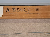 Schilderij, andries jager, absorptie , 1983 - afbeelding 7 van  8