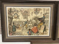 Schilderij anton pieck (3x) - afbeelding 2 van  7
