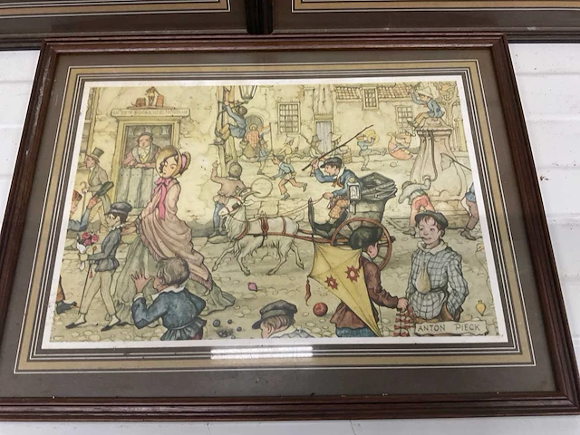 Schilderij anton pieck (3x) - afbeelding 4 van  7