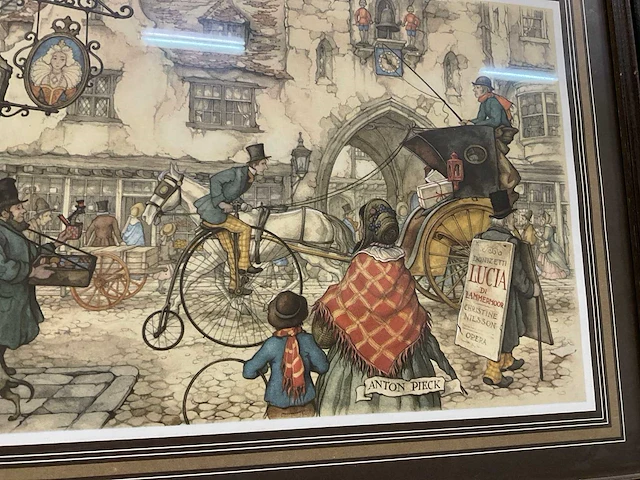 Schilderij anton pieck (3x) - afbeelding 5 van  7