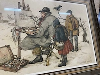 Schilderij anton pieck (3x) - afbeelding 6 van  7