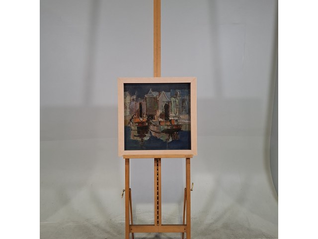 Schilderij, b. suringh, scheepjes - afbeelding 2 van  8