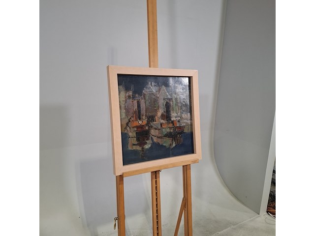 Schilderij, b. suringh, scheepjes - afbeelding 3 van  8