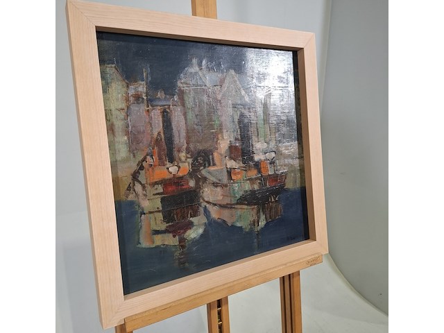 Schilderij, b. suringh, scheepjes - afbeelding 5 van  8