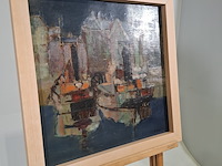 Schilderij, b. suringh, scheepjes - afbeelding 5 van  8