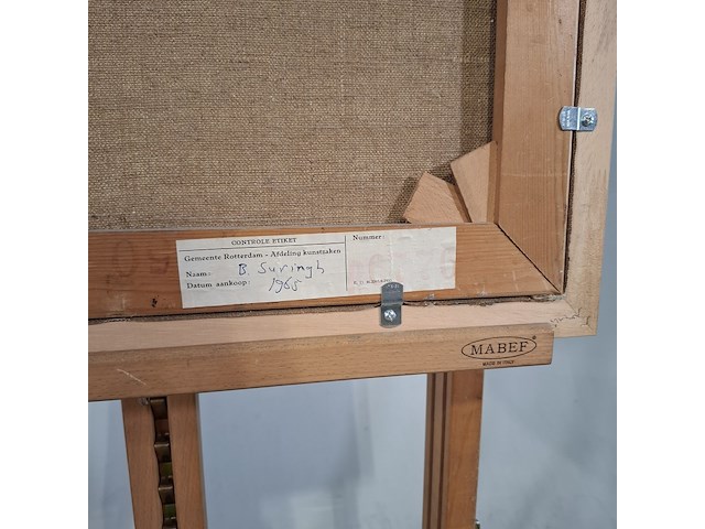 Schilderij, b. suringh, scheepjes - afbeelding 8 van  8