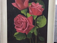 Schilderij bloemen getekend - afbeelding 1 van  2