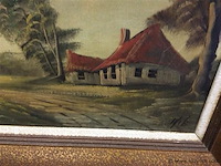 Schilderij boerderij - afbeelding 2 van  2