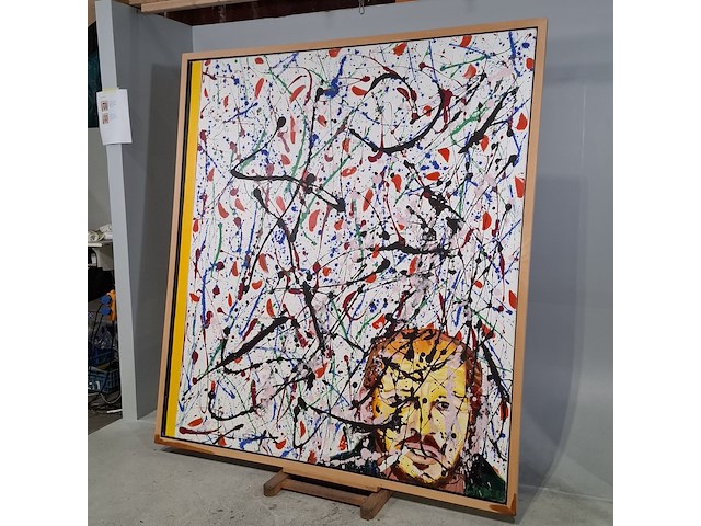 Schilderij, c. makkink, jackson pollock - afbeelding 5 van  11