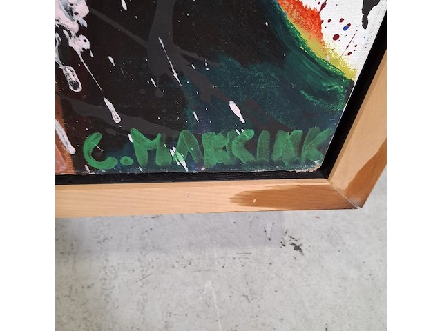 Schilderij, c. makkink, jackson pollock - afbeelding 7 van  11