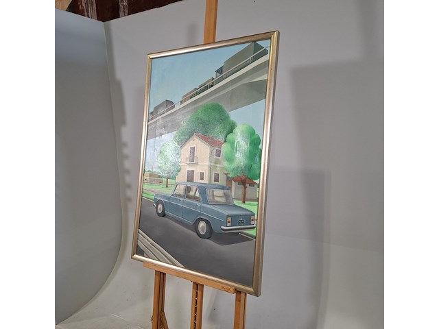 Schilderij, c. smit, geconditioneerd door vrijheid - afbeelding 3 van  7