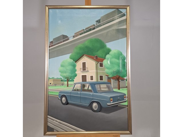 Schilderij, c. smit, geconditioneerd door vrijheid - afbeelding 4 van  7