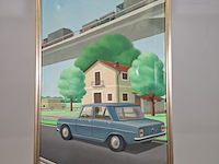 Schilderij, c. smit, geconditioneerd door vrijheid - afbeelding 4 van  7