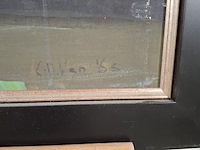 Schilderij, c.d. ven, haven ijmuiden, 1965 - afbeelding 5 van  7