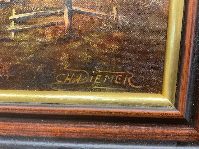 Schilderij ch.diemer (2x) - afbeelding 4 van  7