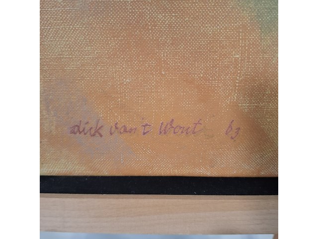 Schilderij, d. van het woud, canyellas petitas rosas i, 1963 - afbeelding 4 van  9