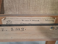 Schilderij, d. van het woud, canyellas petitas rosas i, 1963 - afbeelding 9 van  9