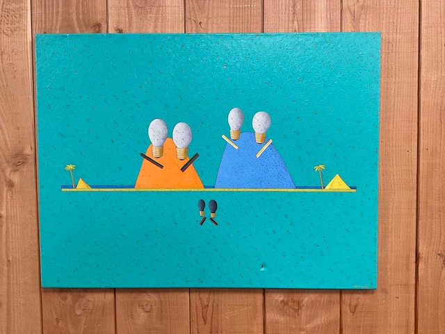 Schilderij dirk bakker - afbeelding 1 van  5