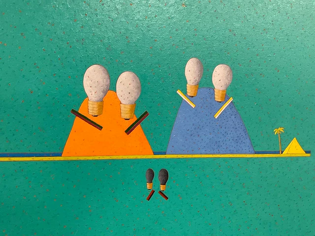 Schilderij dirk bakker - afbeelding 2 van  5
