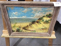Schilderij duinlandschap getekend - afbeelding 1 van  2