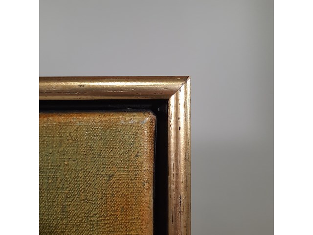 Schilderij, e. scheffer, blauw landschap ii - afbeelding 5 van  7