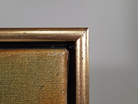 Schilderij, e. scheffer, blauw landschap ii - afbeelding 5 van  7