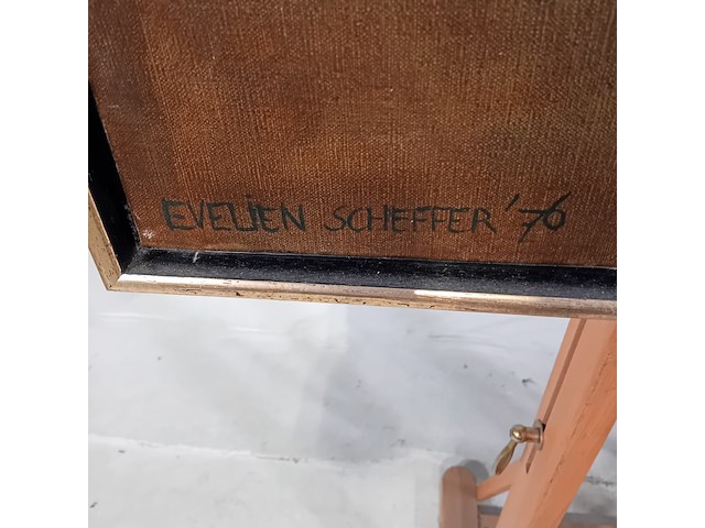 Schilderij, evelien scheffer, donker en licht, 1976 - afbeelding 4 van  8