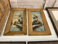 Schilderij e.v.g grote kerk-amsterdam (6x) - afbeelding 5 van  6