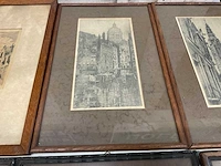 Schilderij e.v.g rensburg-delft-amsterdam- (6x) - afbeelding 6 van  7