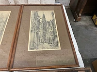 Schilderij e.v.g rensburg-delft-amsterdam- (6x) - afbeelding 7 van  7
