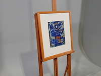 Schilderij, f. wierstra, wording, 1964 - afbeelding 2 van  8
