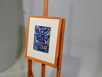 Schilderij, f. wierstra, wording, 1964 - afbeelding 3 van  8